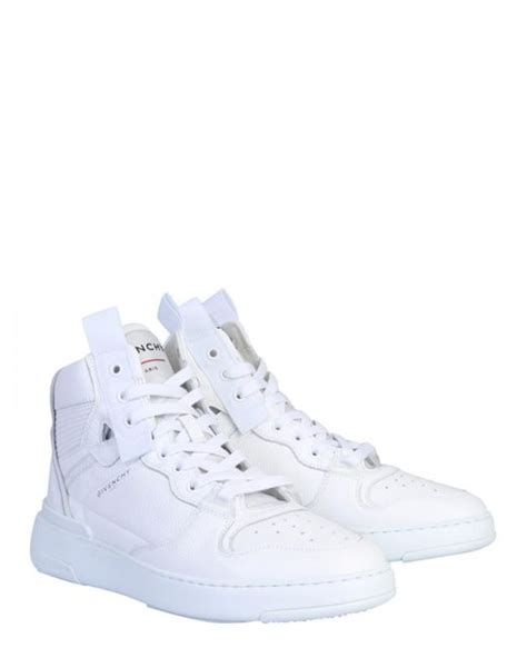 givenchy wing sneaker high|Givenchy men's white sneakers.